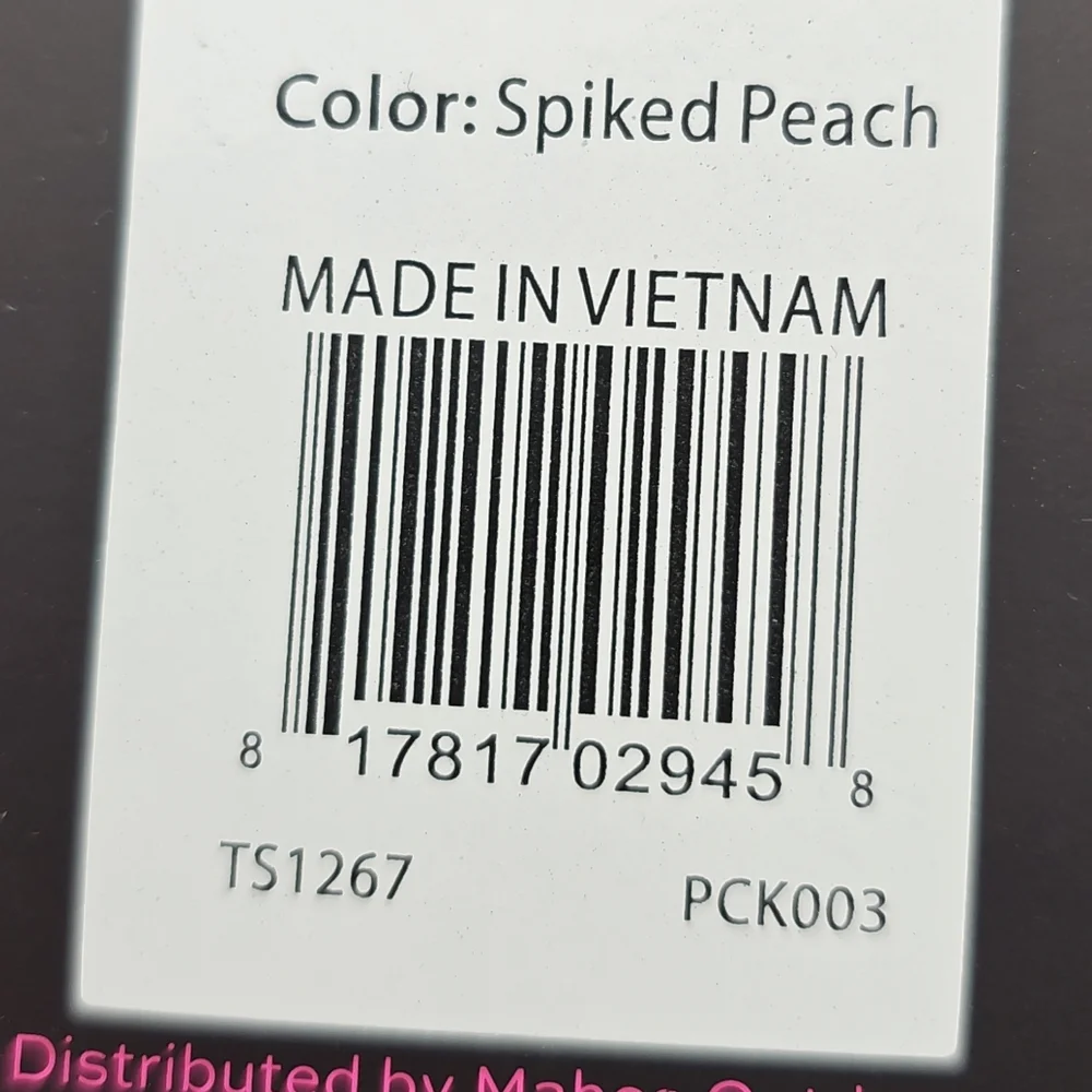 Habitat Women's Peach Button Down Shirt - Picture 5 of 5